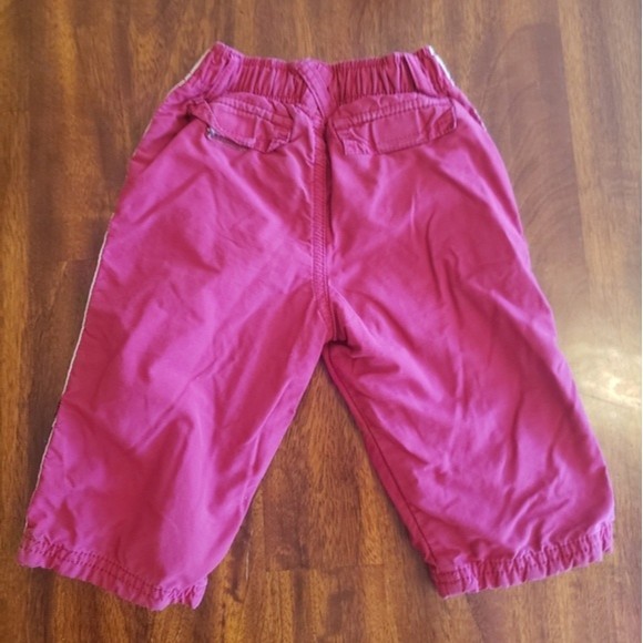 🔥4/15🔥 Gymboree Insulated Pants Size 6-12 Months Elastic waist Lounge Pants - Picture 3 of 3